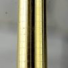 Vintage sheaffer targa fountain pen 1007 23K gold plated  body and 14K gold F nib - Image 6