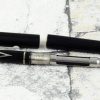 Vintage sheaffer targa fountain pen 1002 black lacquer barrel M Nib - Image 5