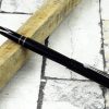 Vintage sheaffer targa fountain pen 1002 black lacquer barrel M Nib - Image 9