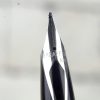 Vintage sheaffer targa fountain pen 1000 mirror chrome  fluted barrel broad Nib - Image 3