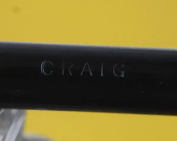 Vintage CRAIG Sheaffer lever filler fountain pen with dualtone F full flex  nib - Image 7
