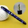 german button filler fountain pen