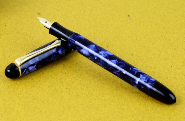 Vintage German button filler fountain pen with Kanwrite extra fine nib - Image 3