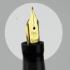Vintage mabie todd  swan lever filler fountain pen - gold plated F nib - Image 4