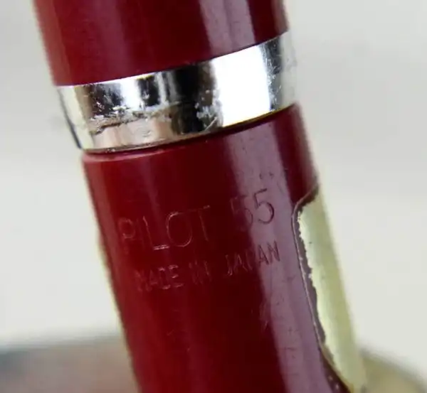 Pilot Vintage  55 fountain pen -  Pilot steel F nib - Image 4