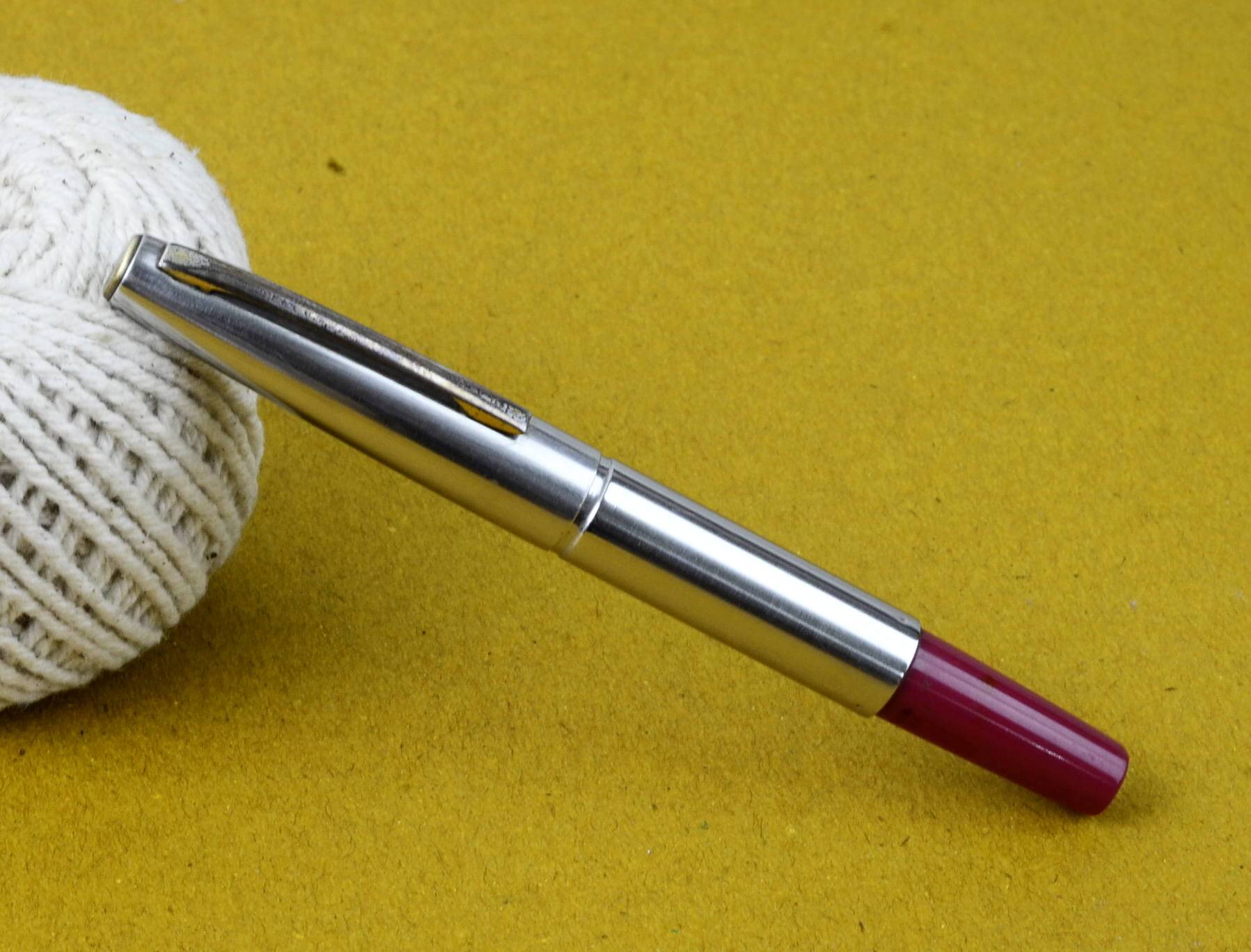 vintagepilotshorttelescopicfountainpen14KaratsolidgoldFinenib