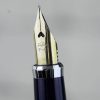 vintage sailor metal fountain pen with F-4 golden nib EF writing - Image 5
