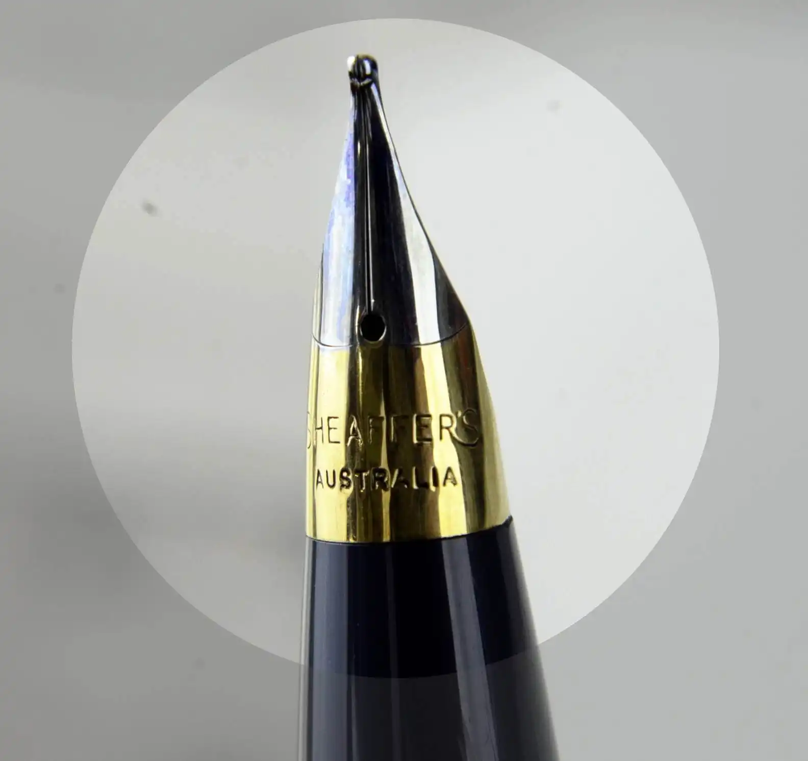 Vintage Sheaffer Imperial touchdown III fountain pen with triumph calligraphy nib - 1960 - Image 2