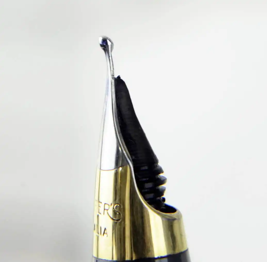 Vintage Sheaffer Imperial touchdown III fountain pen with triumph calligraphy nib - 1960 - Image 4