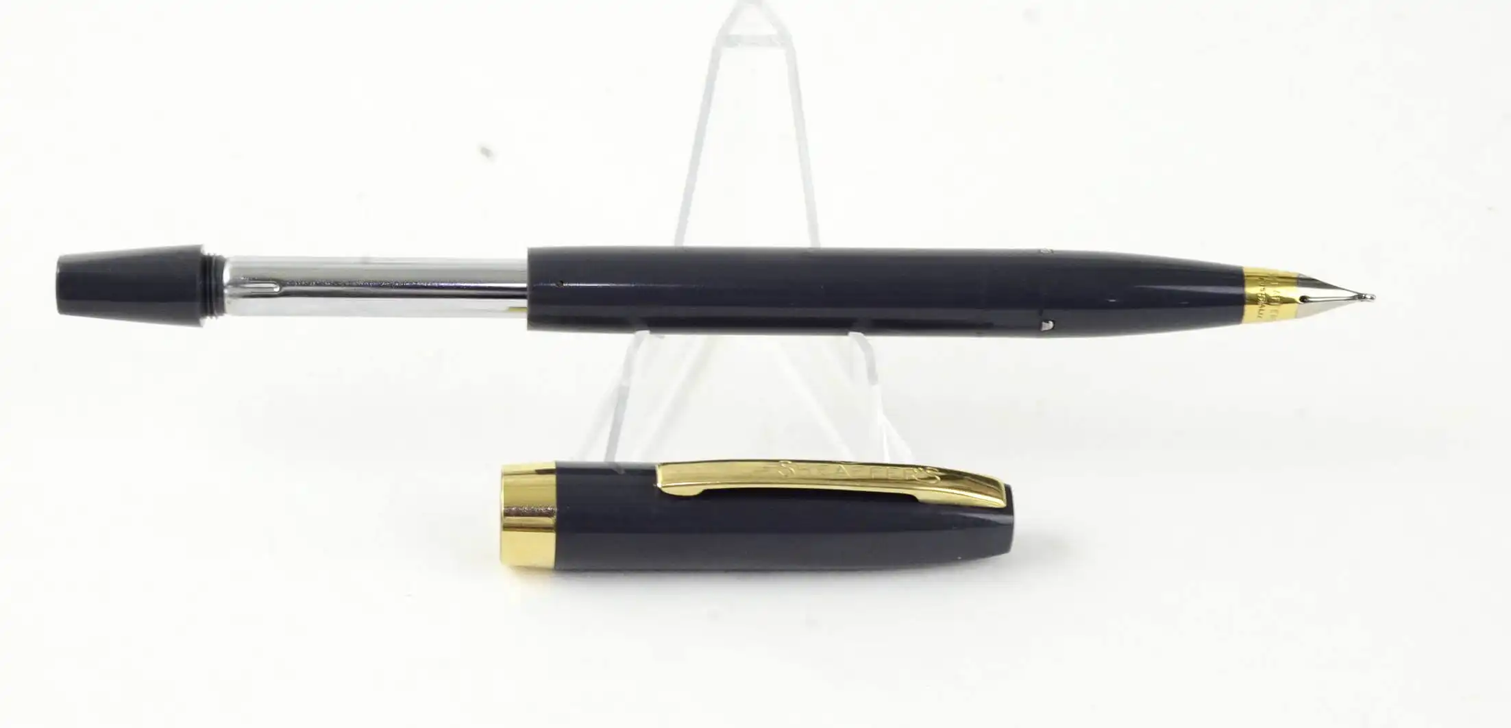 Vintage Sheaffer Imperial touchdown III fountain pen with triumph calligraphy nib - 1960 - Image 6