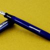 vintage unique-junior lever filler fountain pen dualtone steel fine nib  - England - Image 6