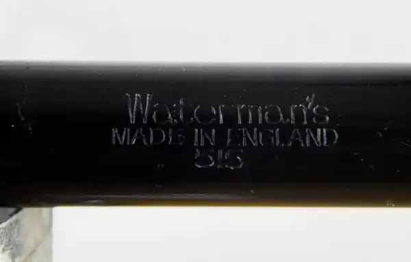 vintage watermans 515 lever filler fountain pen 14K gold B nib - Image 2