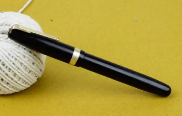vintage watermans 515 lever filler fountain pen 14K gold B nib - Image 4