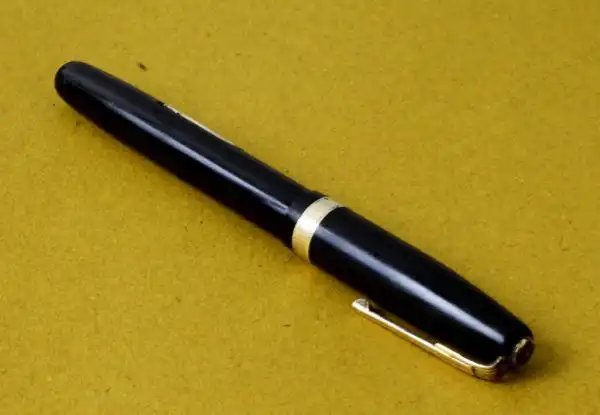 vintage watermans 515 lever filler fountain pen 14K gold B nib - Image 5