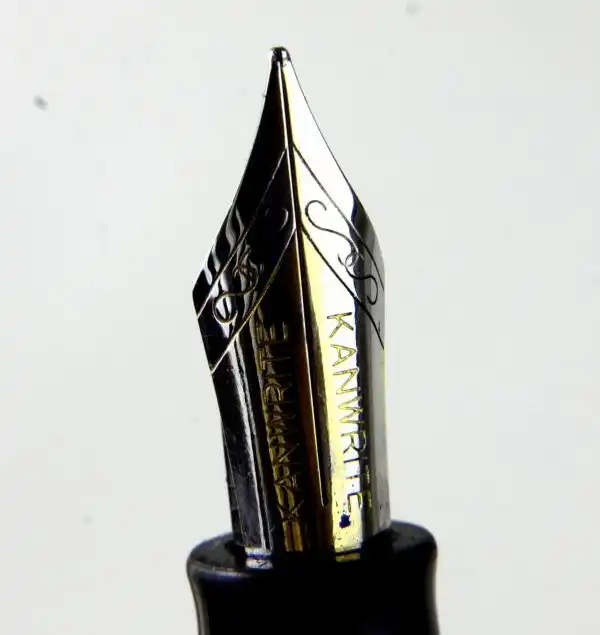Waterman hemisphere SS chrome trim  fountain pen - Kanwrite Fine flex nib - Image 2