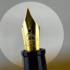 vintage platignum aeormetric filler  fountain pen with 23K gold plated M Nib - Image 2