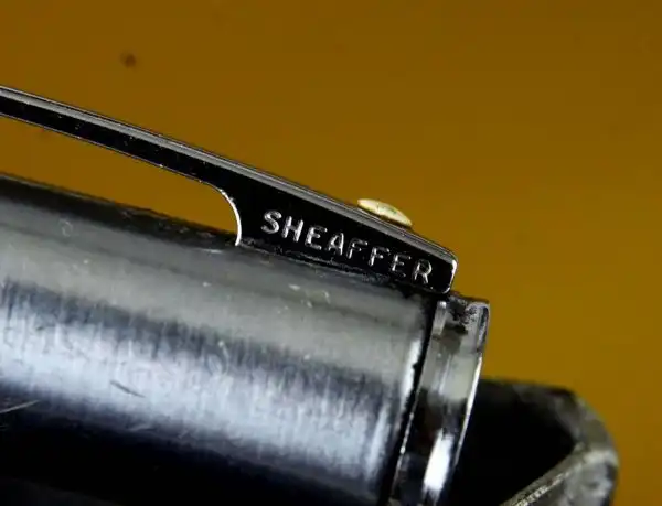 Vintage sheaffer TRZ fountain pen 40 with chrome barrel and  F nib - Image 6
