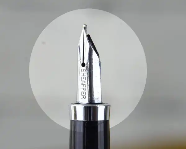 Vintage sheaffer TRZ fountain pen 40 with chrome barrel and  F nib - Image 8