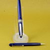 German piston filler fountain pen and mechanical pencil set NOS - gold plated F nib - Image 3