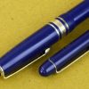 German piston filler fountain pen and mechanical pencil set NOS - gold plated F nib - Image 8