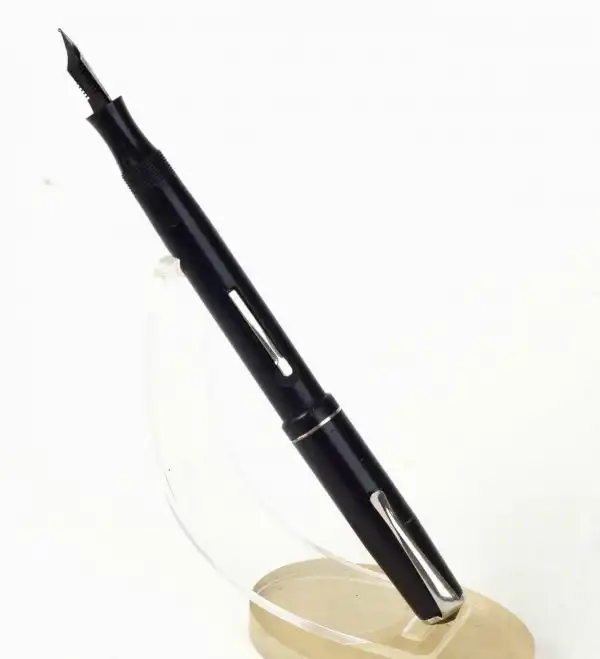 vintage golden platignum lever filler fountain pen with steel M Nib - Image 2