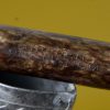 vintage golden platignum lever filler fountain pen marbled barrel with M Nib - Image 4