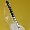 Golden platignum lever filler pocket fountain pen marbled barrel with EF Nib - Image 4