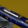 Golden platignum lever filler pocket fountain pen marbled barrel with EF Nib - Image 5