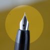 Vintage platignum lever filler pocket fountain pen marbled barrel with F Nib - Image 7
