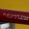 vintage platignum aeormetric filler fountain pen red barrel with M Nib - Image 5