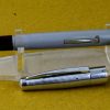 Vintate platignum lever filler gold tone fountain pen with 14CT M nib - Image 2