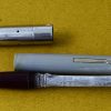 Vintate platignum lever filler gold tone fountain pen with 14CT M nib - Image 3