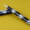 vintage platignum lever  filler fountain pen celluloid barrel with  F Nib - Image 3