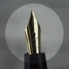 Vintate platignum lever filler gold tone fountain pen with 14CT M nib - Image 7