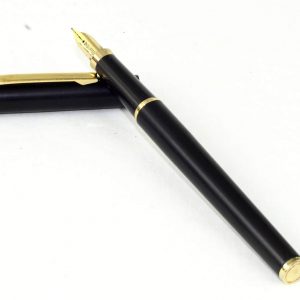vintage-sheaffer-TRZ-60-fountain-pen-22K-gold-plated-F-nib-USA