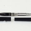 Vintage sheaffer targa fountain pen 1002 black lacquer barrel F Nib - Image 5
