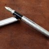 Vintage wing sung rays fountain pen with steel barrel  steel  Fine nib - Image 5