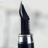 Vintage wing sung rays fountain pen with steel barrel  steel  Fine nib - Image 4