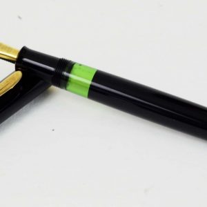 Pelikan-tradition-M200-piston-filler-fountain-pen-23K-gold-plated-Medium-nib-german