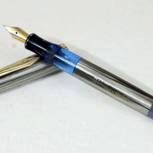 Rotax-german-piston-filler-fountain-pen-gold-plated-F-german-made-nib