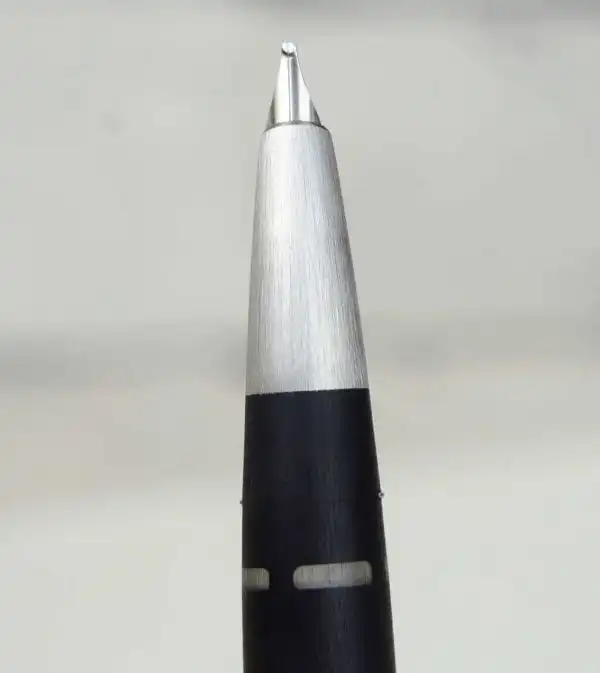 Lamy 2000 piston filler fountain pen - 14CT gold BB nib platinum coated - Image 9