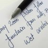 Lamy 2000 piston filler fountain pen - 14CT gold BB nib platinum coated - Image 10