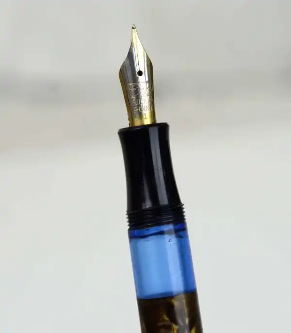 Vintage ERO german piston filler fountain pen with semi flex Fine nib - Image 7