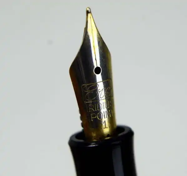Vintage ERO german piston filler fountain pen with semi flex Fine nib - Image 8