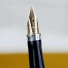 Vintage parker 75 sterling silver vermeil fountain pen 14Karat Gold M nib - Image 6