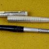 Vintage parker 75 sterling silver vermeil fountain pen 14Karat Gold M nib - Image 4