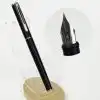 sheaffer agio leather fountain pen
