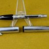 Sheaffer Vintage imperial 506 bright chrome fountain pen - Fine inlaid nib - Image 2