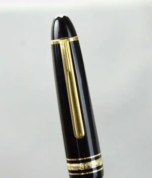 Vintage Montblanc Meisterstück LeGrand PIX rollerball pen Gold trim - Image 11