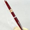 Pilot Vintage  55 NOS fountain pen burgundy -  Pilot steel M nib - Image 2